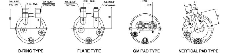 TM13, TM15, TM16 Cylinder Heads