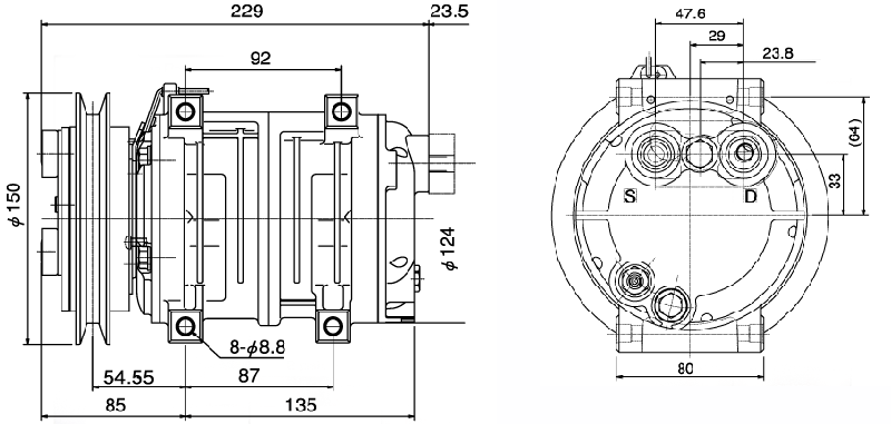 TM21 Technical Drawings